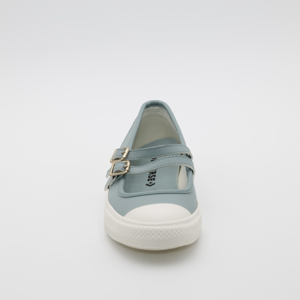 Converse Chuck Taylor All Star Dainty Mary Jane Buckle Shoes Light Blue Size 8.5 - Picture 2 of 11